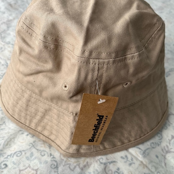 Tan‎ Bucket Hat with Sturdy Canvas and Ventilation - Picture 1 of 8